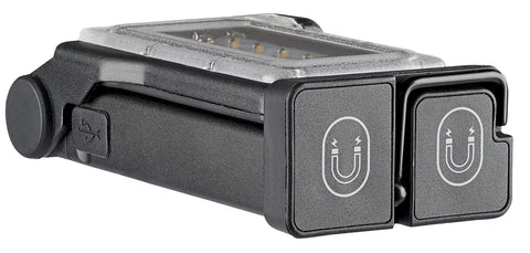 Flipmate 500 Lumen USB Rechargeable Multi Function Compact Work Light Black with flat magnetic base and stowable hook