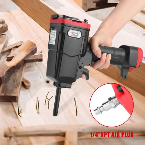Punch Nailer And Nail Remover And Nail Puller For Woodwork And Pallets 10 To 20 Gauge Lightweight Die Cast Aluminum Body Slim Nose