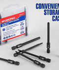 Security Torx Bit Set With CNC Machined S2 Steel Star Bits displayed with a handy storage box and tamper proof design