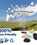 Image of 100 Pack 4 Oz Disposable Coffee Cups With Lids For Travel And Office Leak Proof To Go Paper Cups With Hot Cold Safe Icons