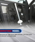 Rear Left Window Regulator Without Motor for Ram 1500 Classic Driver Side Replacement Fits 2009 2010 2011 2012 2013 2014 2015 2016 2017 2018 2019 2020 Easy Install Smooth Power Window Lift shown installed on car door.