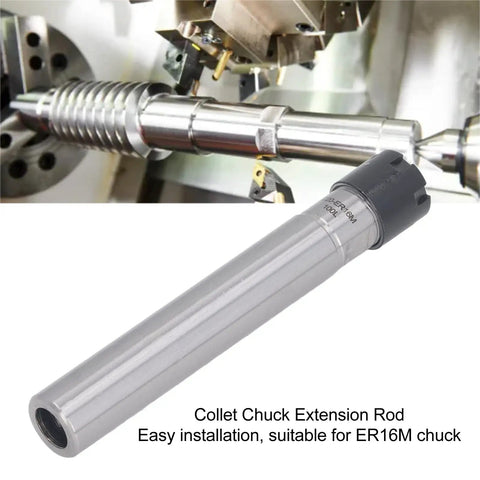 Must-Have Straight Shank Collet Chuck C20 ER16M 135L Tool Holder For CNC Lathe Milling With Wrench Manganese Steel Extension Rod