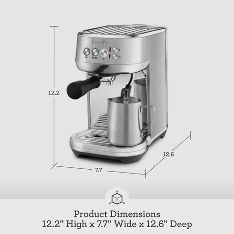 Bambino Plus Espresso Machine For Home Baristas With Dose Control And Auto Milk Frother, Fast Heat Up, 15 Bar Pressure