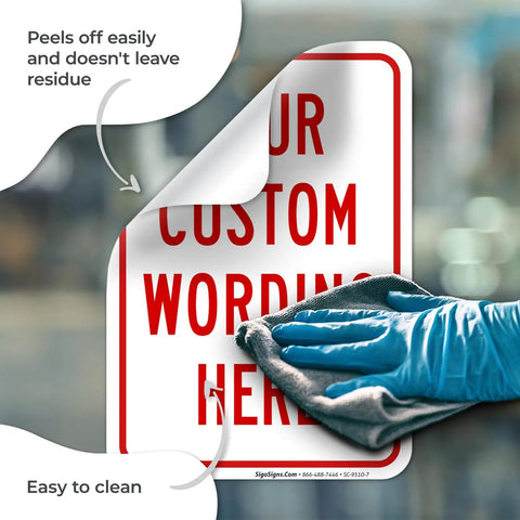 Badass Custom Metal Wall Sign For Office Business Airbnb Delivery Decor 10x7 Inch Rust Free Aluminum plaque with cleaning cloth.
