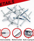 Close-up of 1/4 inch toggle bolts and parts from Heavy Duty Quarter Inch Toggle Bolt Kit For Drywall Butterfly Anchors With Screws Wing Nuts And Washers Solid Hollow Wall And Ceiling Mounts Holds Strong 12 Sets.
