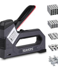 6 in 1 Heavy Duty Staple Gun and Brad Nailer Kit Pro Grade Power Adjustable Drive with 5000 Staples and Nails for DIY Projects