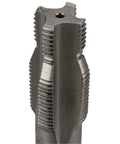 DIY Friendly Spark Plug Repair Kit With M14-1.25 Thread Size, HSS Tapered Reamer, And 503 Stainless Inserts For Restoring Damaged Threads In Automotive Engines, Includes Install Punch Tool close-up of HSS tapered reamer.