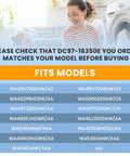 Premium Stainless Steel Washer Suspension Rods Replacement Kit For Front Load Washers DC97-16350E, Fits WA45H7000AW A2 And Similar Models model list