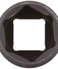 Close-up view of Extra Thin Wall Impact Flip Socket 19 x 21mm For Tight Spaces, showing the socket's interior and build quality.