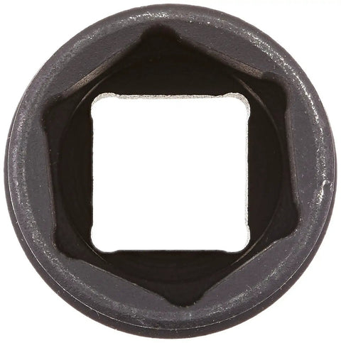 Close-up view of Extra Thin Wall Impact Flip Socket 19 x 21mm For Tight Spaces, showing the socket's interior and build quality.