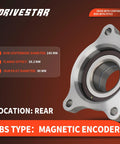 Rear Right Wheel Bearing For Toyota Tundra 2007 To 2020 All Models Land Cruiser 2008 To 2020 All Models And Lexus LX570 2008 To 2020 With ABS