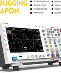 Front view of Two Channel 100MHz DDS Oscilloscope And Signal Generator Combo With 1GSa Sampling Rate, showing display and controls.