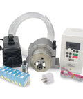 Beefed Up 1.5KW Water Cooled CNC Spindle Kit with 80mm Mount, 110V VFD Inverter, ER11 Collets, 80W Water Pump, 5m Tubing for CNC Routers