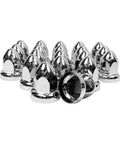 20 Pack Lug Nut Covers For Semi Trucks And Rigs 33mm By Two And One Half Inch Thread On Push On Caps ABS Plastic Anti Rust