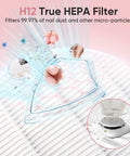 5 Pack Nail Dust Collector Filters For Melody Susie Dust Collector SPro XC320J Keeps Your Nail Station Clean And Dust Free