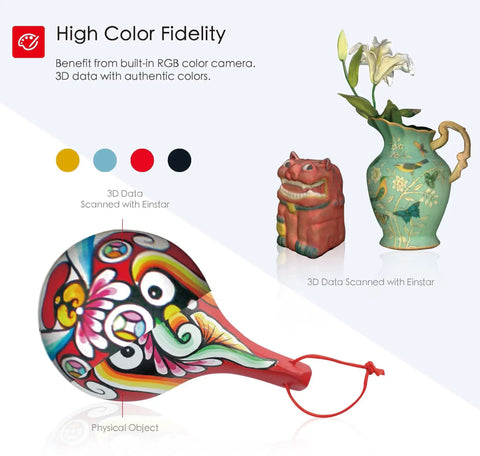 Handheld 3D Scanner With Infrared VCSEL Tech And Live RGB Color Capture Built For Makers Craving Straight Up Next Level Precision Without Any Messy Setup Hassles Or Laggy Data Exporting Today