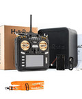 V16 Max ELRS 2.4GHz Multi Protocol 16CH FPV Transmitter with EdgeTX OpenTX compatible control and accessories in packaging