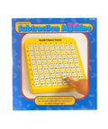 Cool Subtraction Learning Tray For Kiddos English Math Practice Board, yellow subtraction machine for classroom use.