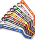 Colorful ultralight anodized aluminum chain guides, multiple colors, Worlds Lightest Chain Guide Drop Catcher For Shimano SRAM Campagnolo And More Ultralight Anodized Aluminum Construction 6.3 Grams Installed Weight Black.