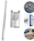 Heavy Duty Steel Fire Sprinkler Wrench For Concealed Heads Anti Grip Handle, universal fit for quick repairs.