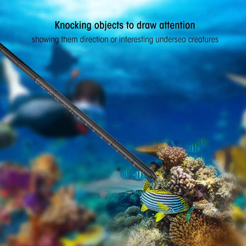 Heavy Duty Diving Pointer Stick For Scuba Signaling Aluminum Alloy Lobster Style Underwater Noise Maker used by scuba diver