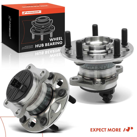 Beefed Up Two Pack Rear Wheel Bearing And Hub Assembly With ABS For Hyundai Elantra 2017-2020 And Kona 2018-2023