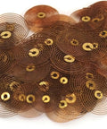 100 Piece Alarm Clock Hairsprings Assortment For Clock Repair And Restoration, brass replacement springs for clocks close-up
