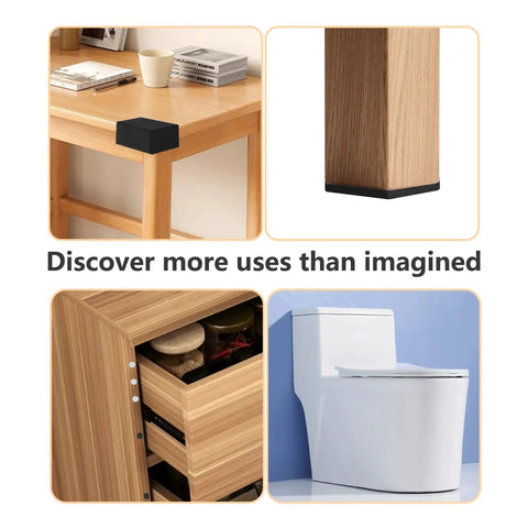 54 Piece Furniture Wall Protectors Kit With 18 Felt Pads And 36 EVA Foam Pads, Anti Collision Headboard Stoppers For Bed Frames And All Furniture, Reduces Noise, Wobble And Wall Scratches