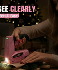 Cordless 2 In 1 Electric Staple Gun And Brad Nailer Kit With 2000Mah Battery Fasteners And Remover being used on fabric.
