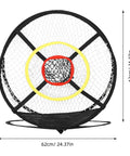 Golf Chipping Net With Advanced Ball Capture System For Indoor And Outdoor Training Foldable Design With Golf Ball Bag