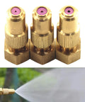 Copper Pottery Misting Nozzle For Garden Sprinklers High Pressure Direct Spray Must Have Adjustable Cone And Stream Settings