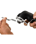 20V Max Oscillating Tool With 11-Piece Accessory Set, Tool Only, 2 Finger Tool-Free System quick accessory change close-up