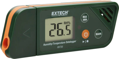 USB Humidity And Temperature Datalogger With SD Card Storage And Excel Export, Auto Sampling Rates From 2 To 600 Seconds