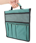 Foldable Portable Garden Tool Pouch And Kneeling Stool Bag For Outdoor Gardening with large capacity storage