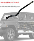 Beefy 0 To 6 Inch Lift Front And Rear Track Bar For 2007 2018 Jeep Wrangler JK Heavy Duty Adjustable Panhard Rod Replacement That Keeps The Axle In Line With The Frame And Cuts Down On Suspension Stress on Jeep JK