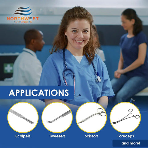 Straight Up Heavy Duty Enzymatic Ultrasonic Cleaner One Gallon Solution Kills Dirt Dead On Any Dental Tool And Knocks Out Tough Grime Fast While Delighting Your Daily Practice Routine With Zero Hard Work Guaranteed with scalpels and tweezers.