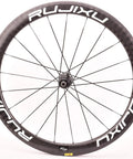 Ultra Light 700C Carbon Fiber Road Bike Wheelset With Ceramic Bearings Front Rear Quick Release V Brake Compatible