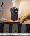 DIY Humidifier Soldering Kit With Time And Humidity Settings OLED Display And LED Light Modes Desktop Electronics Project