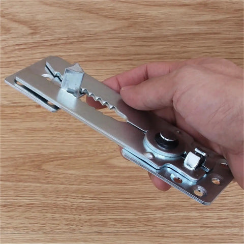 Secure Your Sectional Couch With These Badass Heavy Duty Metal Sofa Connectors And Furniture Joint Clamps To Lock Every Piece In Place And Stay Straight Up Tough Daily, close-up of metal connector.