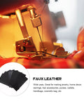 Epic Black Pu Faux Leather Sheets Craft Kit 8 PCS For Jewelry Earrings Hair Bow Making Home Decor Diy Leatherette Fabric Supplies Cool For Custom Purses Cosmetic Bags Handmade Accessories Get Your Creative Vibes Going And Show Your Style Now. black faux leather sheets for sewing, 8 pieces