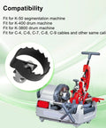 Beefy 2 Inch Spiral Drain Cutter Knocks Out Stubborn Clogs On K50 K400 K3800 Sectional Machines Works Smooth As Silk With C4 C6 C7 C8 C9 Cables for K50 K400 K3800 machines compatibility image.