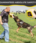 Trainer using Durable Dog Bite Sleeve For Medium To Large Breeds Pro Training Gear For German Shepherds And Pitbulls Safe Padded Arm Sleeve