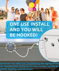 Igloo Cooler Hinge And Latch Replacement Kit For 25 To 165 Quart Coolers, Includes 4 Hinges And 2 Latches, beach setting background