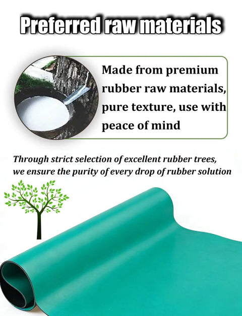 Electronics Soldering Workbench Mat Anti Static Flexible Rubber Pad Heavy Duty Heat Resistant Material