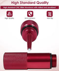 Mess Free Oil Change Funnel With Magnetic Oil Dipstick Kit For EU2200i Generator, showing CNC billet aluminum design
