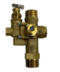 Gas Air Compressor Unloader Valve Combo For 145 To 175 PSI With Three Quarter Inch Inlet And Outlet, NPT Compatible Brass Unit