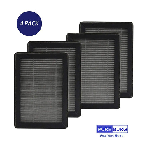 Replacement Filters For SimPure AP3J9 JR6 And Membrane Solutions 2J8 Air Purifiers With H13 True HEPA And Activated Carbon Pack Of 4