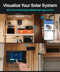 12V 200W Solar Panel Kit With Battery And Inverter For RV Off Grid No Hassle Setup Includes 2x100W Panels 2x100Ah Lithium Batteries