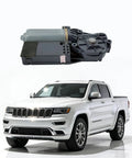 Direct Fit Sunroof Motor Compatible With Jeep Grand Cherokee Dodge Charger Ram 2005 2014, showing motor above a white SUV.