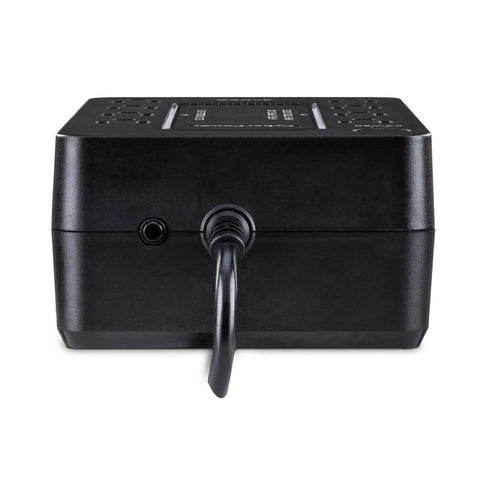 Standby UPS Battery Backup And Surge Protector For Home Office And Gaming Setup, 425VA 260W, 8 Outlets, Compact Design, Simulated Sine Wave, UL Certified, Keeps Your PC Rig, Console, And Router Safe